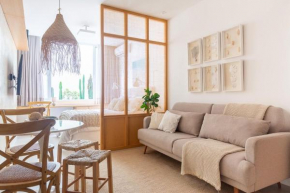 CurtaIpanema: Studio praiano, novo, super equipado